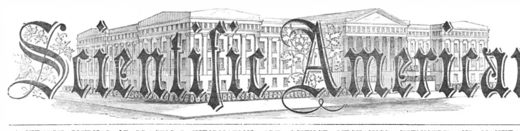 An illustration from Scientific American, Vol. 13, No. 17 (1865), 1865, leaf 0