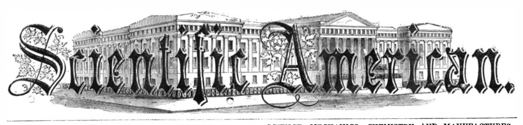 An illustration from Scientific American, Vol. 13, No. 19 (1865), 1865, leaf 0