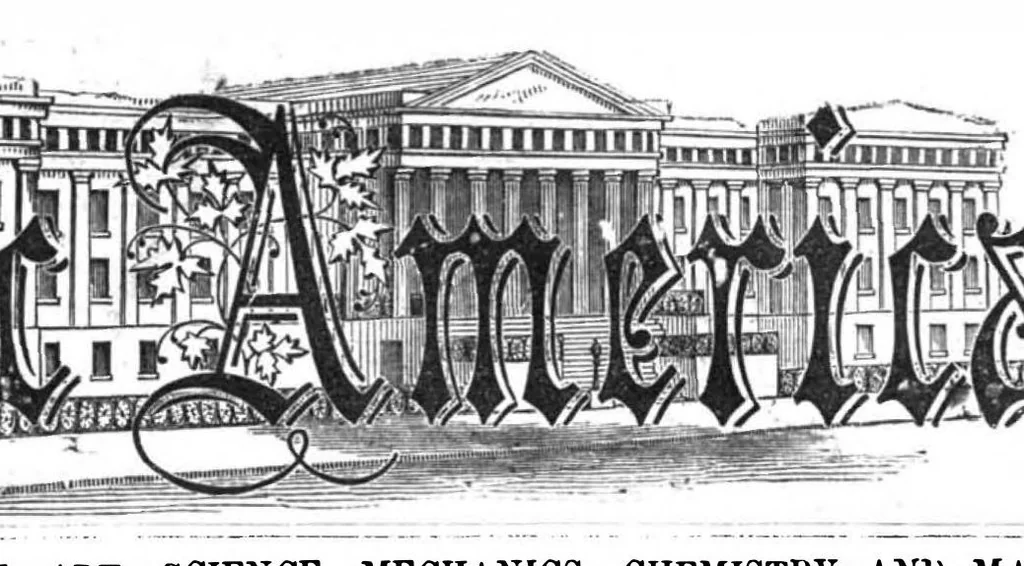 An illustration from Scientific American, Vol. 14, No. 5 (1866), 1866, leaf 0