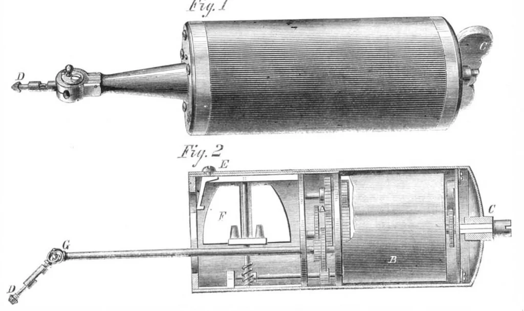An illustration from Scientific American, Vol. 14, No. 6 (1866), 1866, leaf 7
