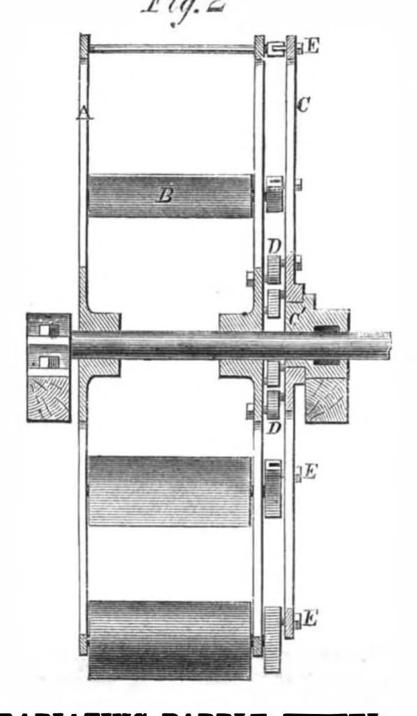An illustration from Scientific American, Vol. 14, No. 9 (1866), 1866, leaf 7