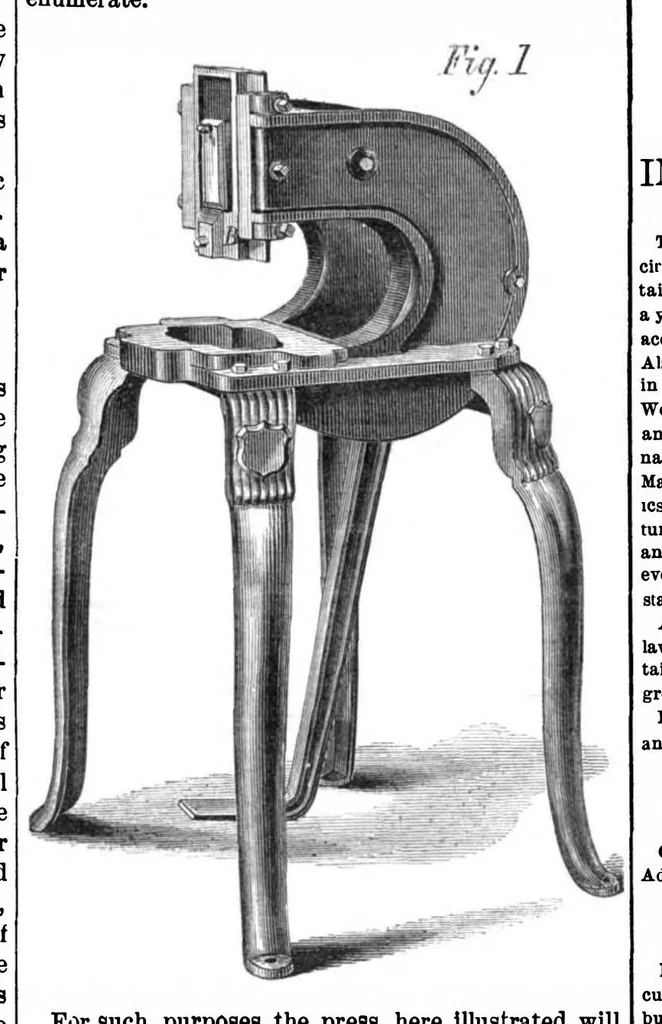 An illustration from Scientific American, Vol. 14, No. 16 (1866), 1866, leaf 15