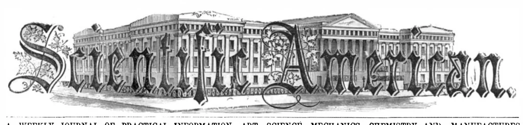 An illustration from Scientific American, Vol. 14, No. 22 (1866), 1866, leaf 0