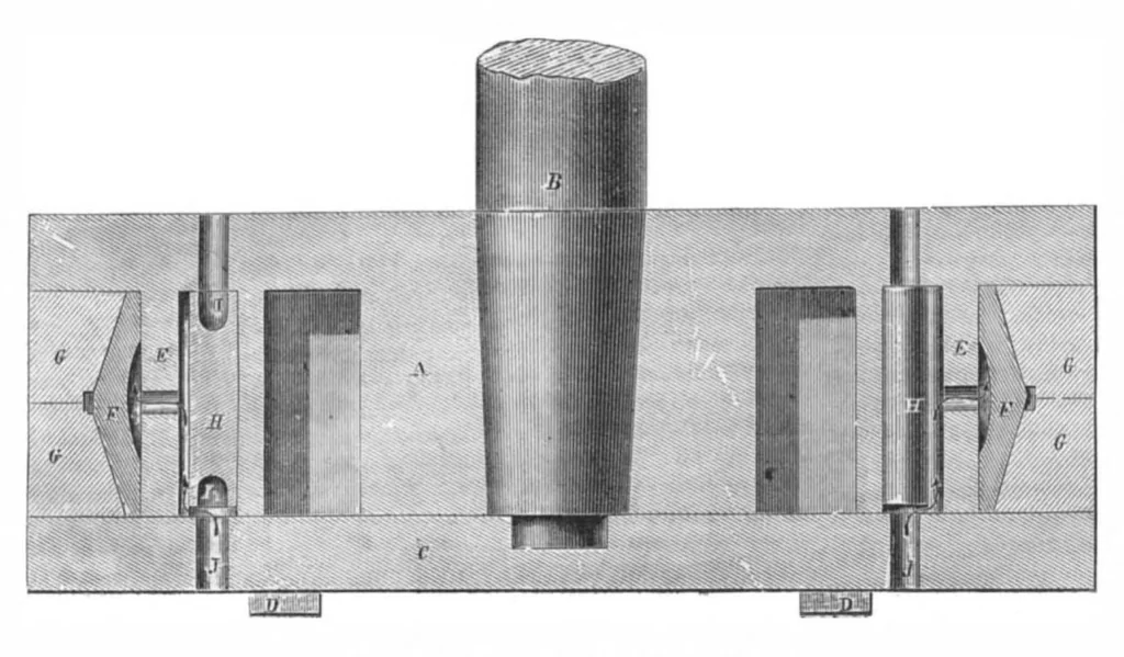 An illustration from Scientific American, Vol. 15, No. 5 (1866), 1866, leaf 7