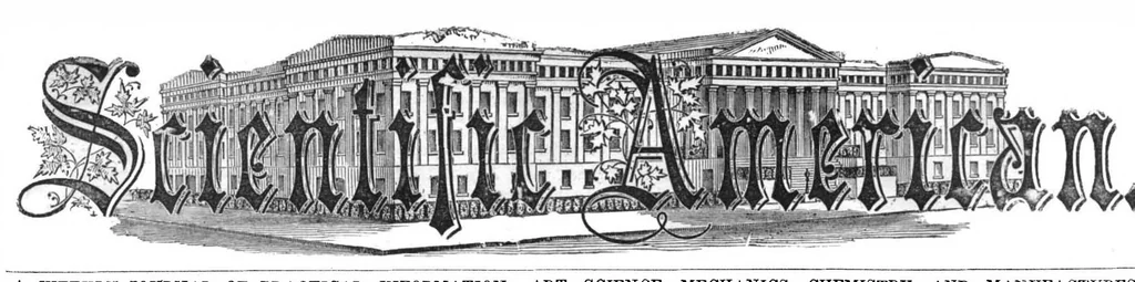 An illustration from Scientific American, Vol. 15, No. 17 (1866), 1866, leaf 0