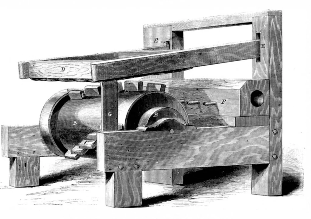 An illustration from Scientific American, Vol. 16, No. 7 (1867), 1867, leaf 7