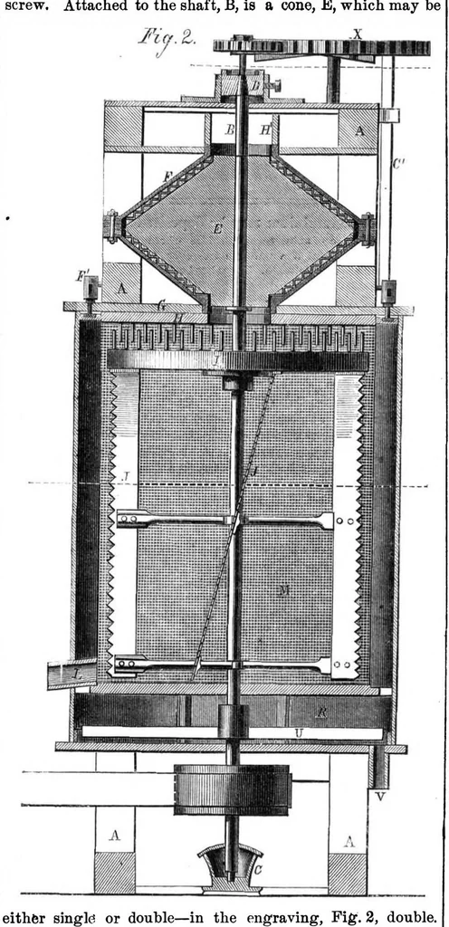 An illustration from Scientific American, Vol. 16, No. 15 (1867), 1867, leaf 7