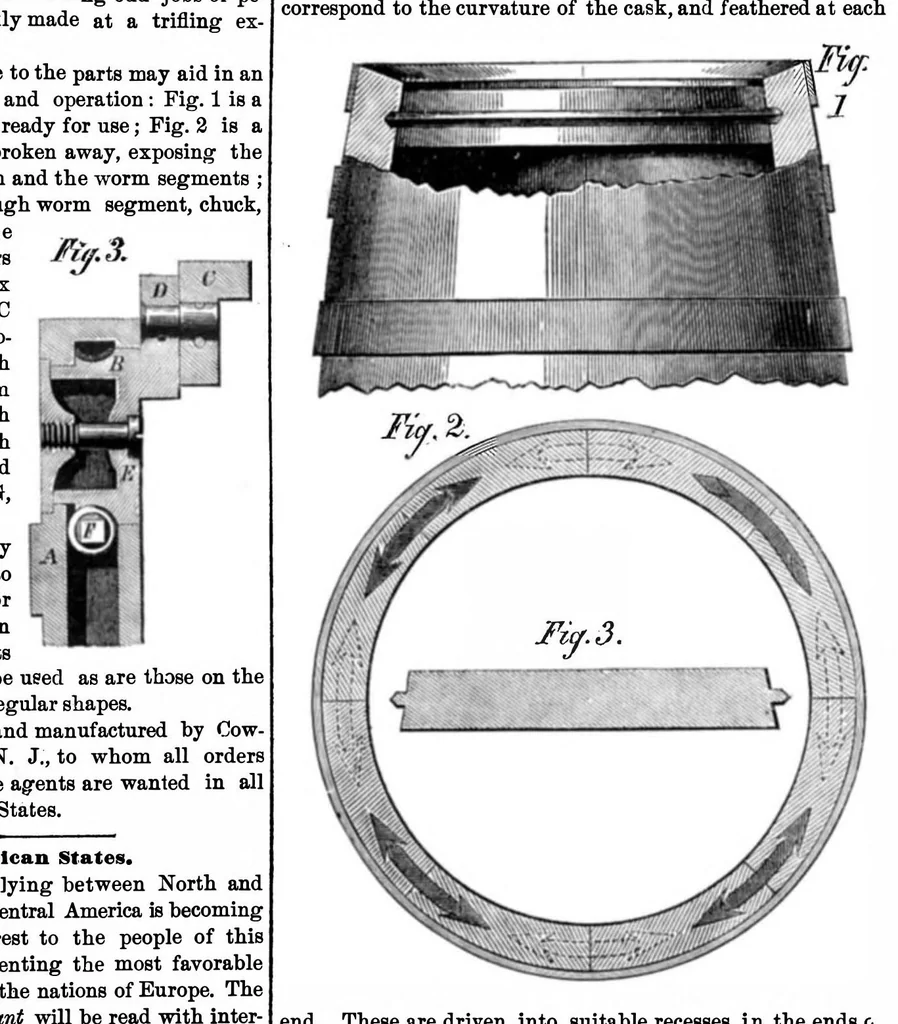 An illustration from Scientific American, Vol. 17, No. 9 (1867), 1867, leaf 3