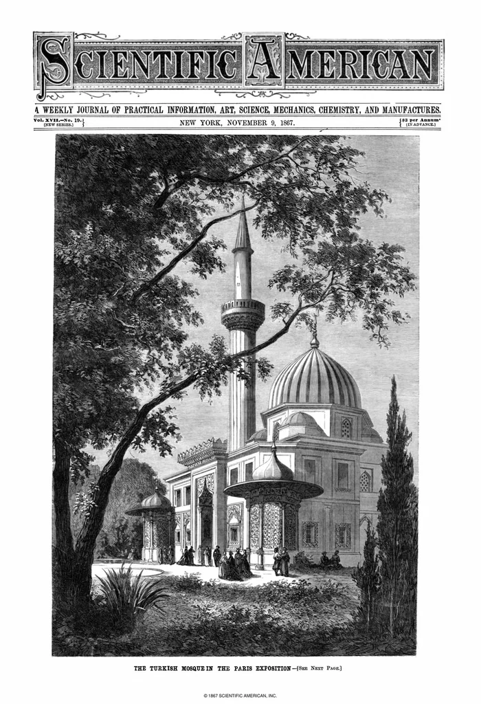 An illustration from Scientific American, Vol. 17, No. 19 (1867), 1867, leaf 0
