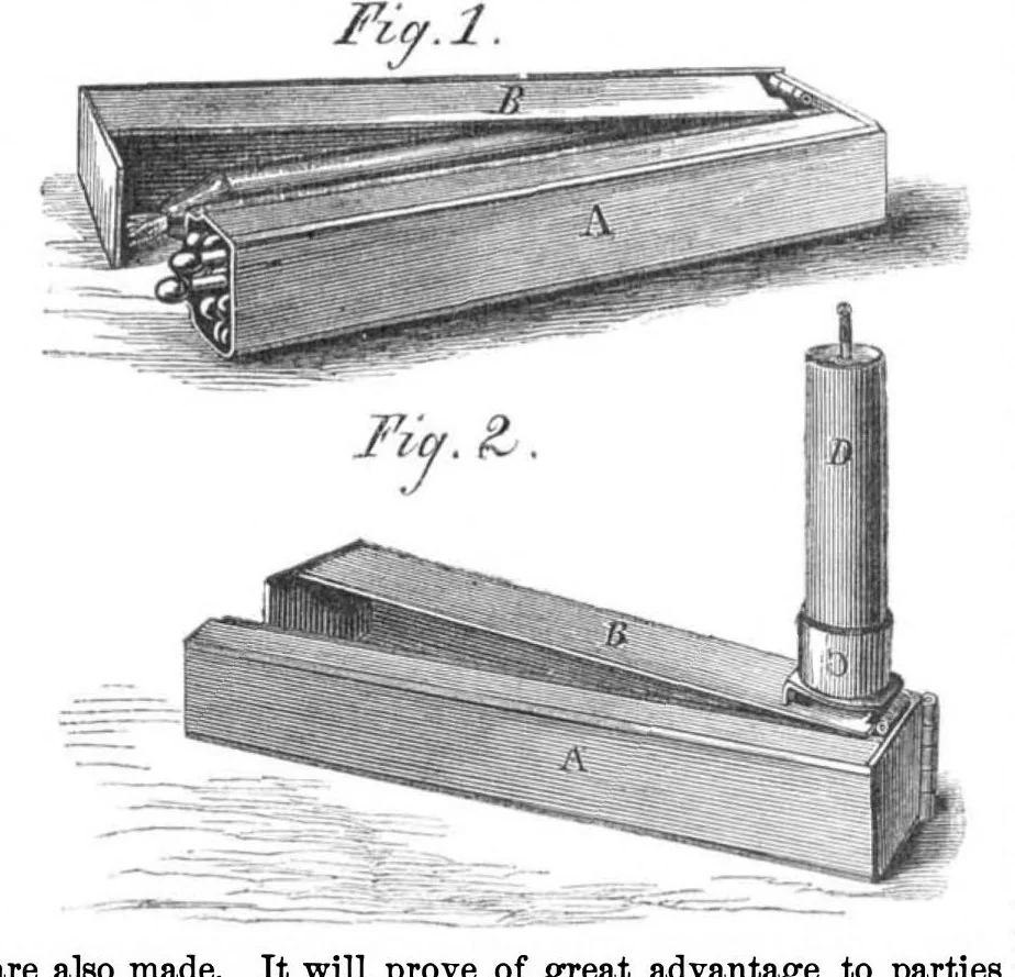 An illustration from Scientific American, Vol. 18, No. 8 (1868), 1868, leaf 4