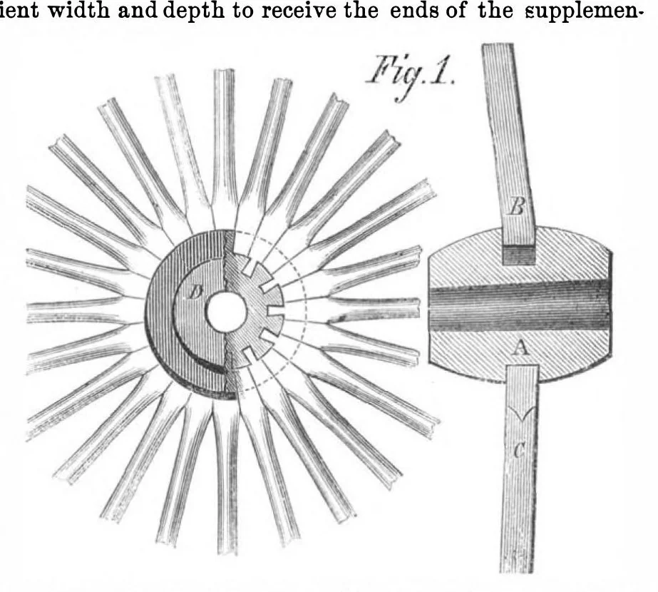 An illustration from Scientific American, Vol. 18, No. 8 (1868), 1868, leaf 4