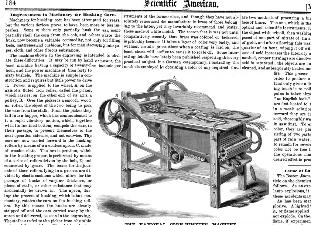 An illustration from Scientific American, Vol. 18, No. 12 (1868), 1868, leaf 7