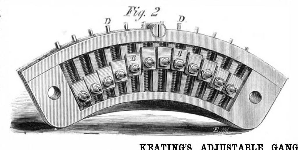 An illustration from Scientific American, Vol. 18, No. 13 (1868), 1868, leaf 7