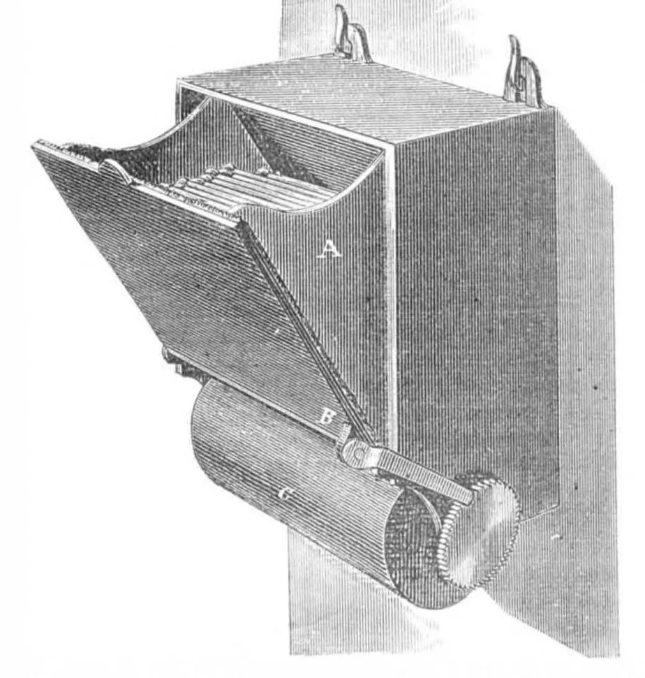 An illustration from Scientific American, Vol. 19, No. 6 (1868), 1868, leaf 4