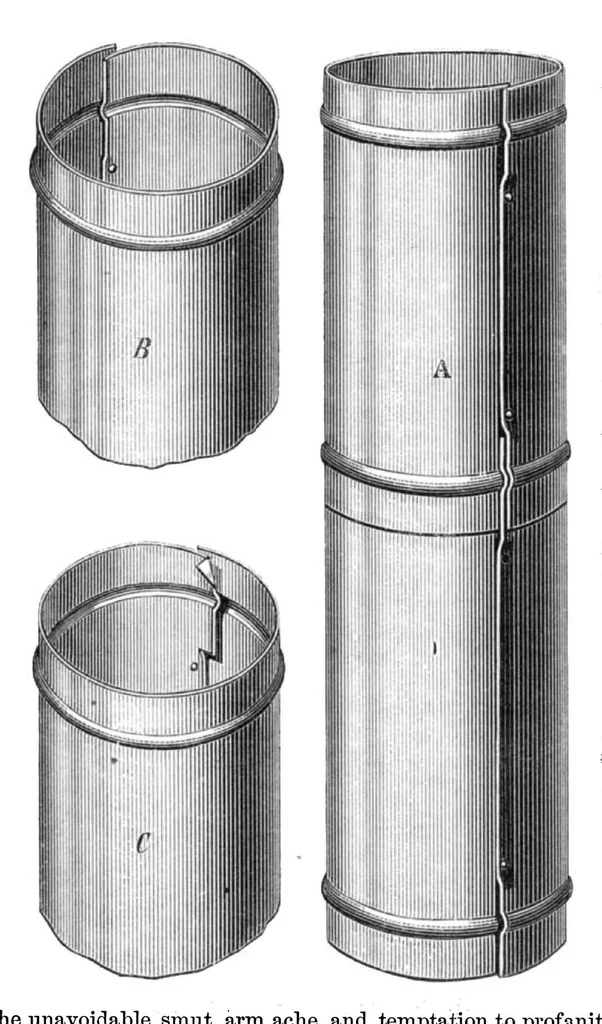 An illustration from Scientific American, Vol. 20, No. 5 (1869), 1869, leaf 7