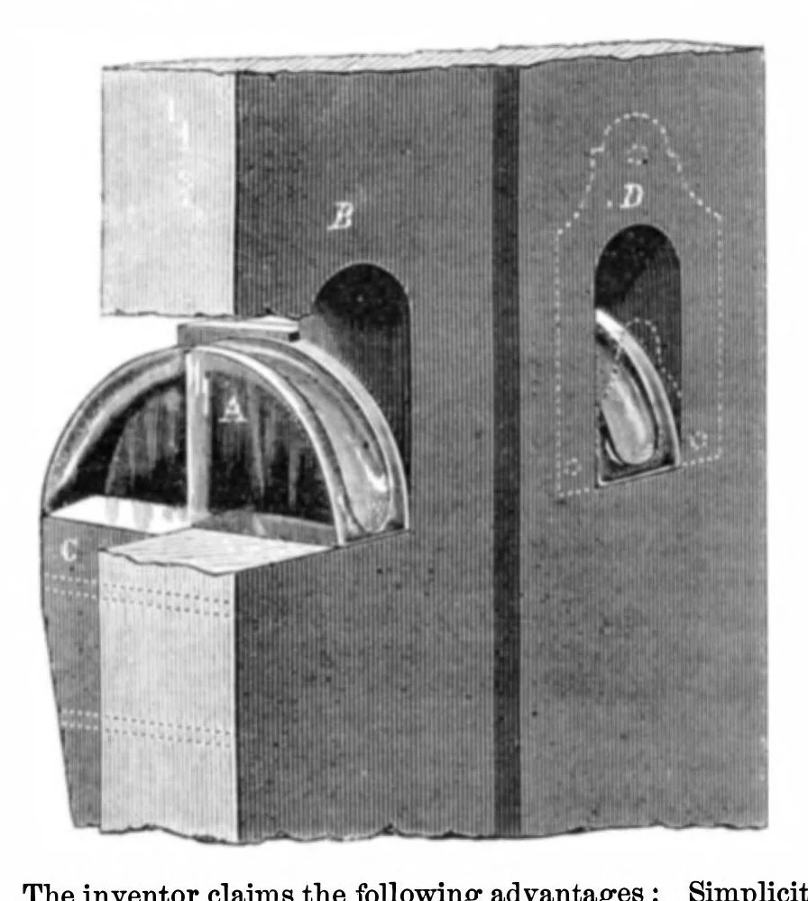 An illustration from Scientific American, Vol. 20, No. 8 (1869), 1869, leaf 3