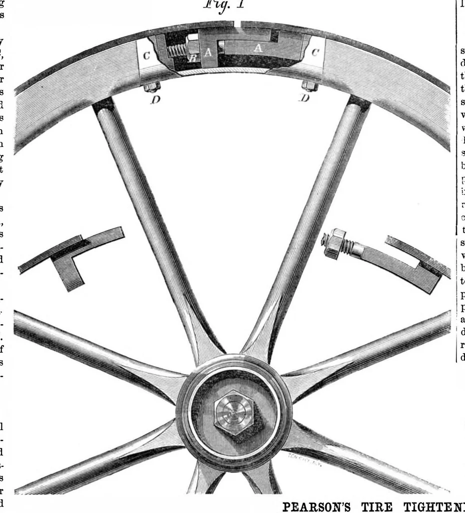 An illustration from Scientific American, Vol. 21, No. 6 (1869), 1869, leaf 7