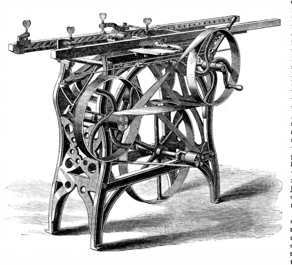 An illustration from Scientific American, Vol. 21, No. 10 (1869), 1869, leaf 7
