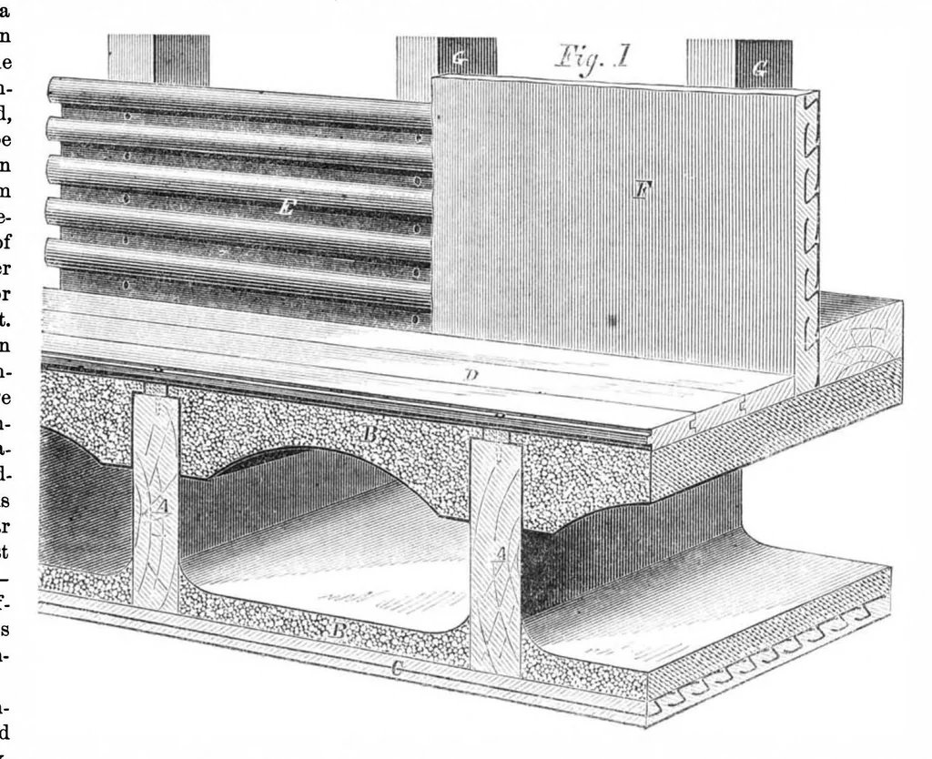 An illustration from Scientific American, Vol. 21, No. 11 (1869), 1869, leaf 7