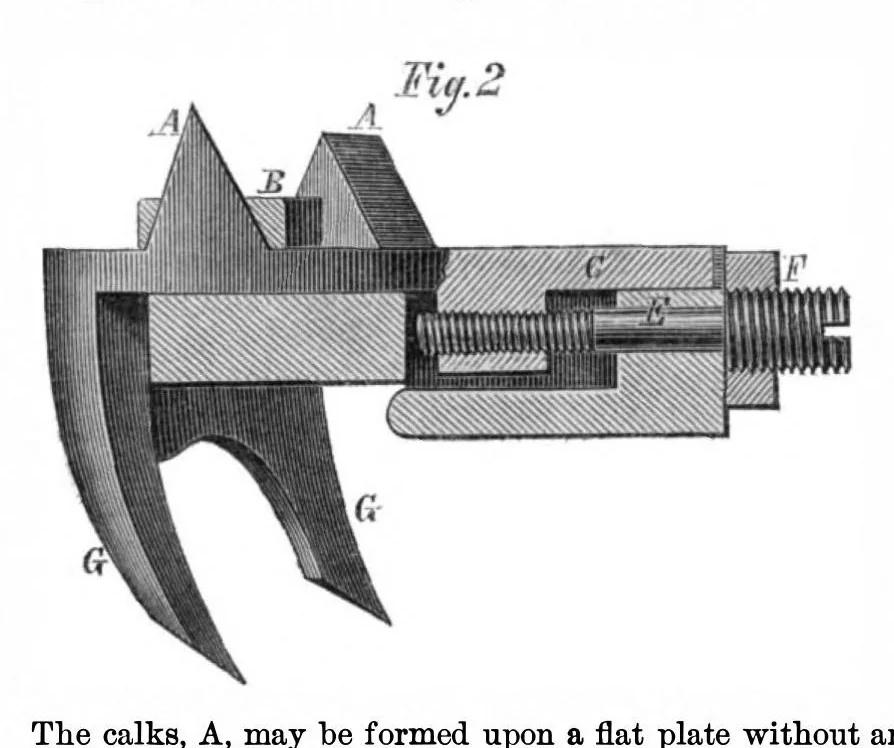 An illustration from Scientific American, Vol. 21, No. 19 (1869), 1869, leaf 7