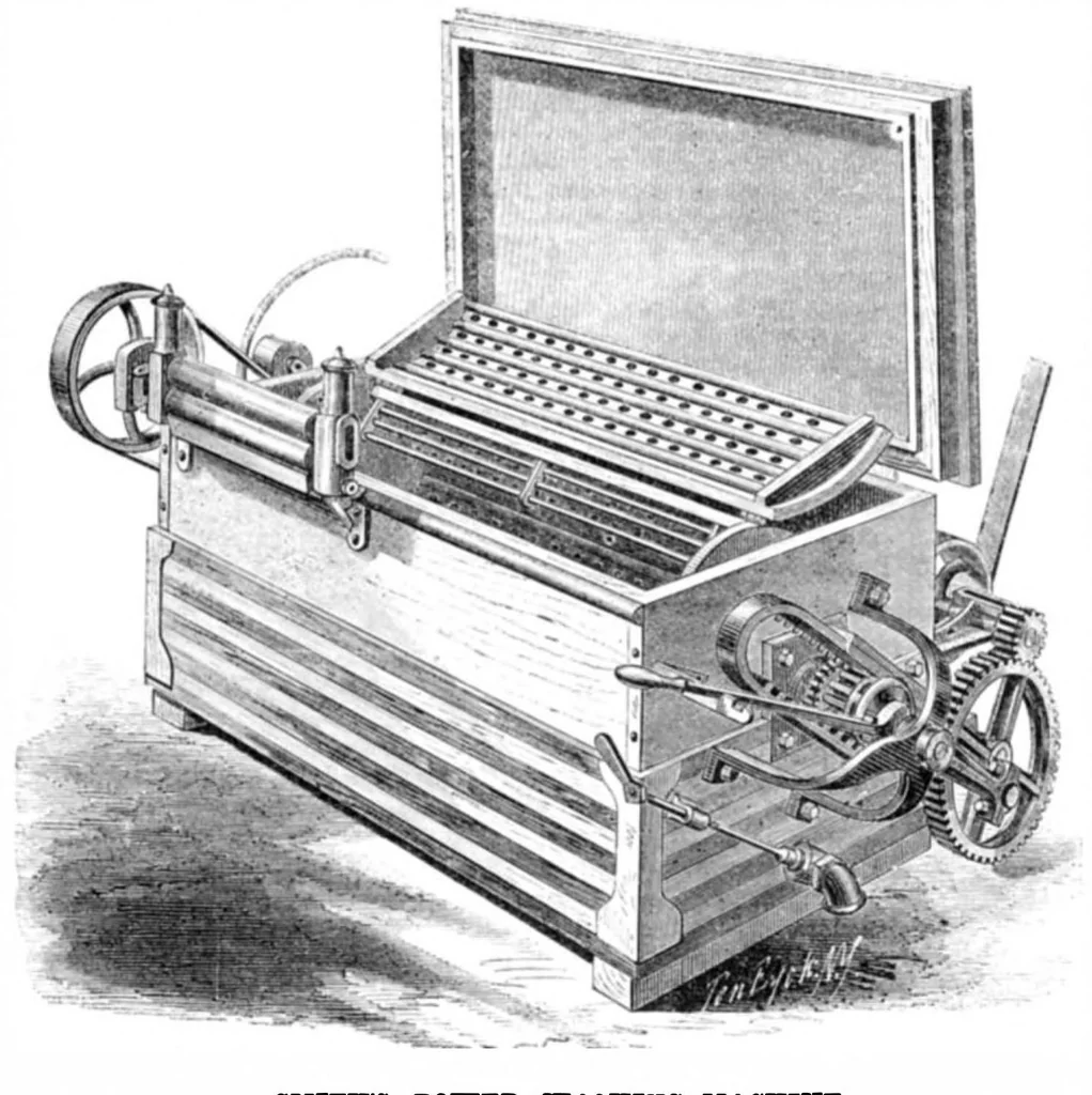 An illustration from Scientific American, Vol. 22, No. 4 (1870), 1870, leaf 7