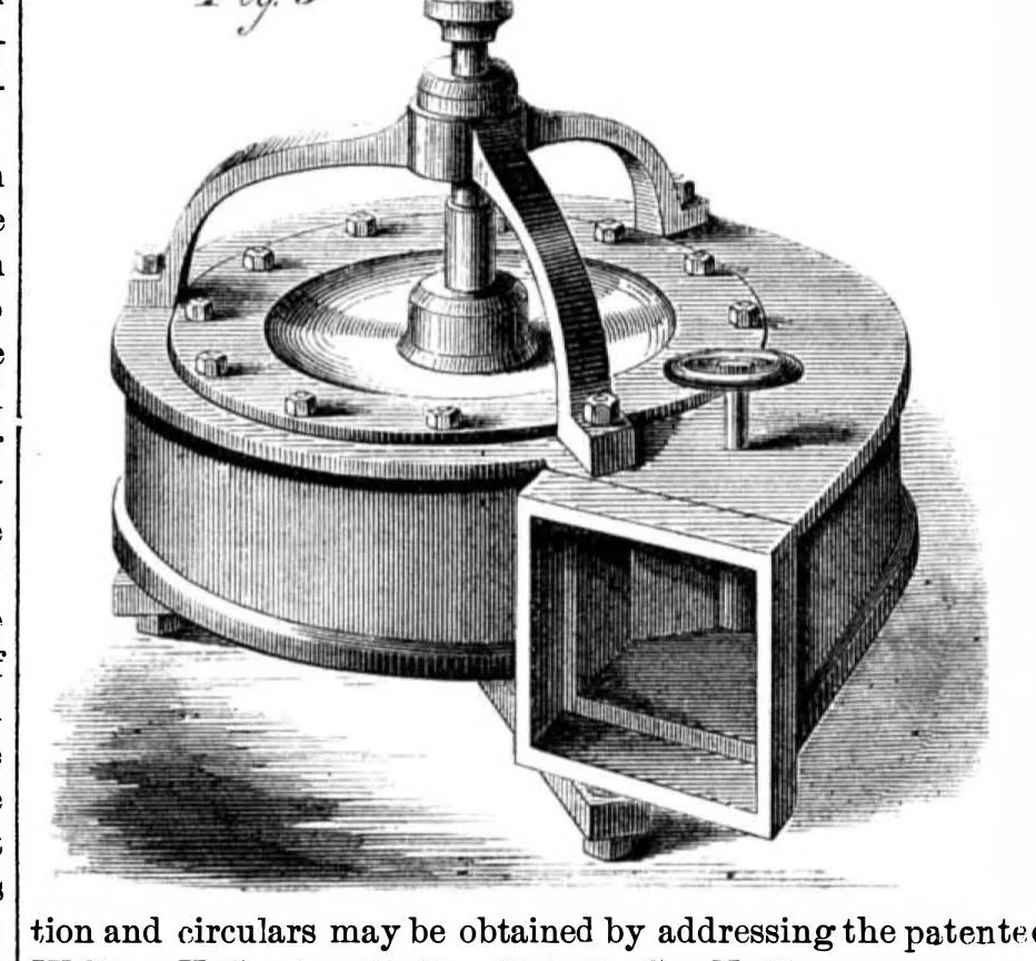 An illustration from Scientific American, Vol. 22, No. 12 (1870), 1870, leaf 4
