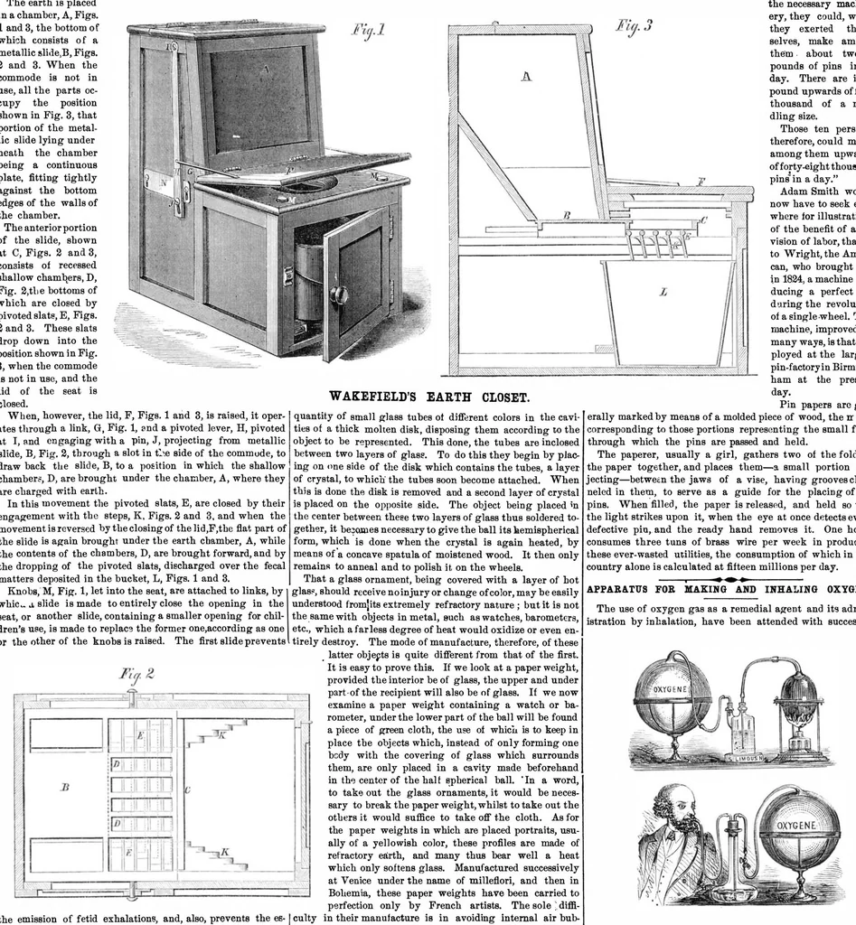 An illustration from Scientific American, Vol. 23, No. 23 (1870), 1870, leaf 7