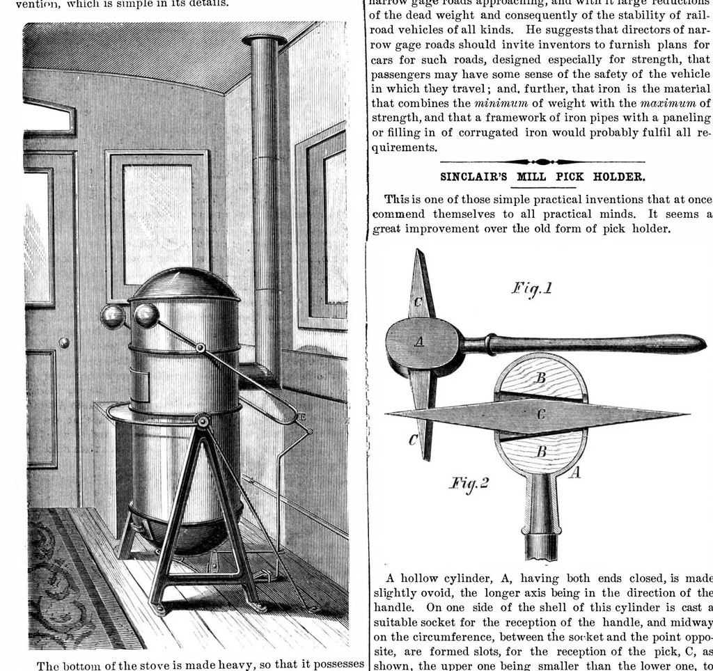 An illustration from Scientific American, Vol. 25, No. 13 (1871), 1871, leaf 7