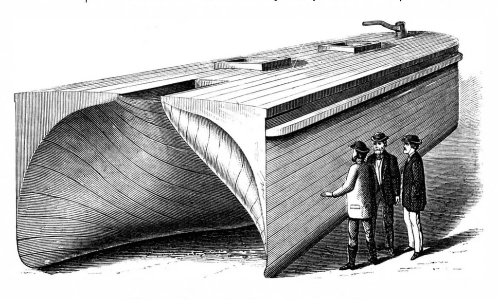 An illustration from Scientific American, Vol. 25, No. 14 (1871), 1871, leaf 4