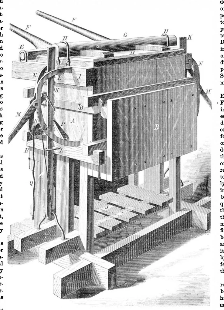 An illustration from Scientific American, Vol. 27, No. 14 (1872), 1872, leaf 7