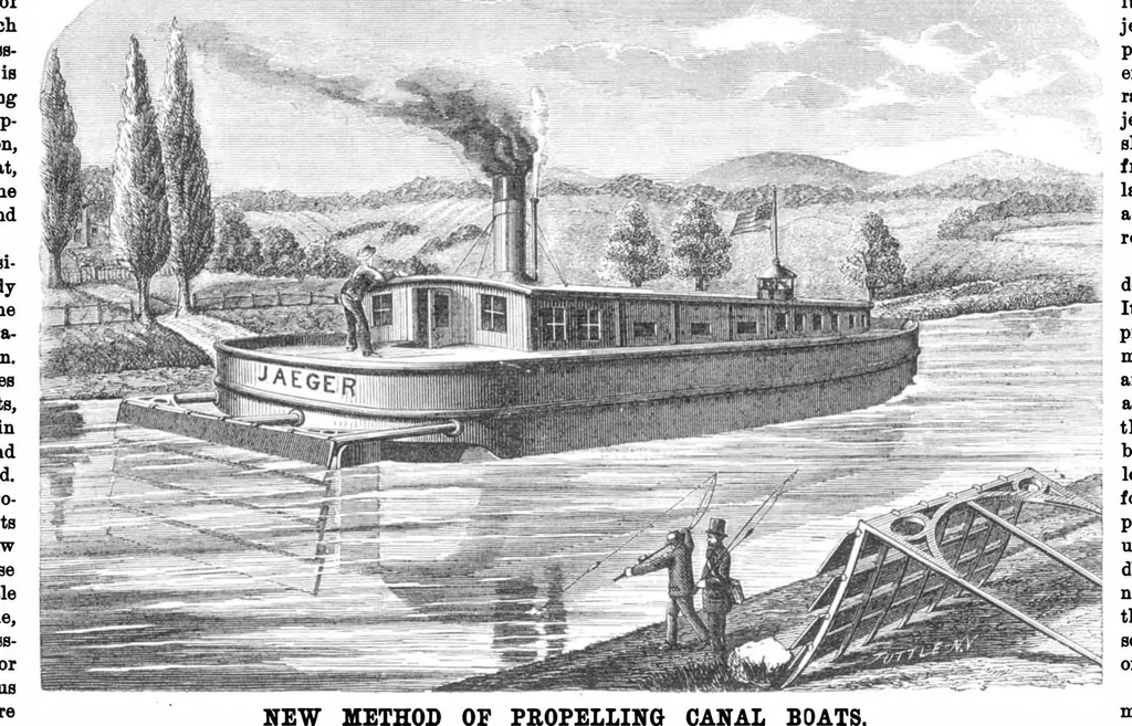 An illustration from Scientific American, Vol. 27, No. 16 (1872), 1872, leaf 7