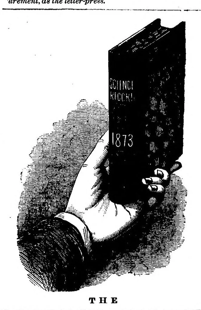 An illustration from Scientific American, Vol. 28, No. 1 (1873), 1873, leaf 14