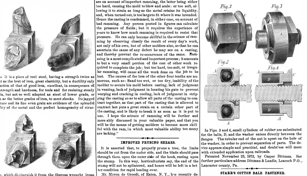 An illustration from Scientific American, Vol. 30, No. 3 (1874), 1874, leaf 8