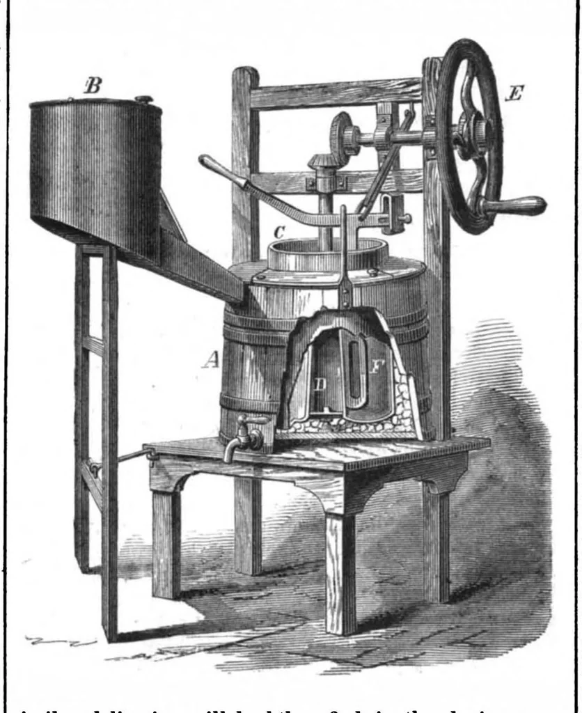 An illustration from Scientific American, Vol. 30, No. 16 (1874), 1874, leaf 7
