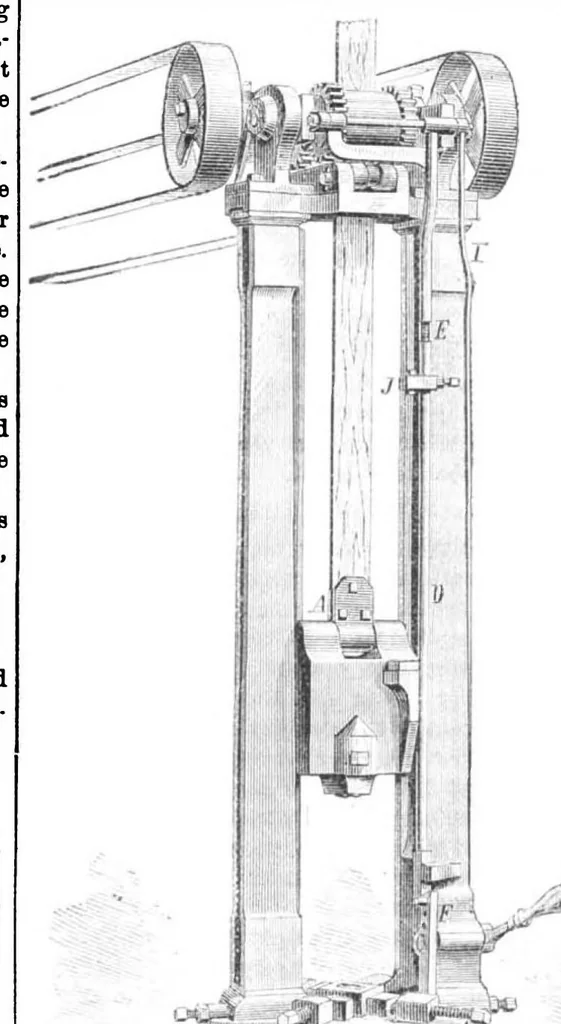 An illustration from Scientific American, Vol. 30, No. 24 (1874), 1874, leaf 7