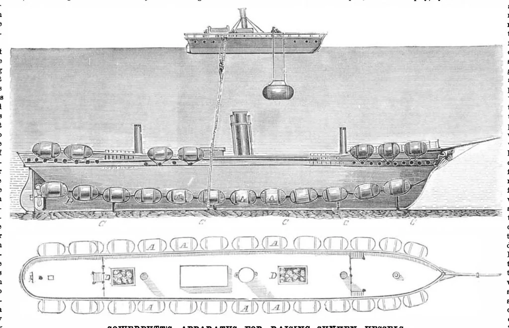 An illustration from Scientific American, Vol. 31, No. 14 (1874), 1874, leaf 8