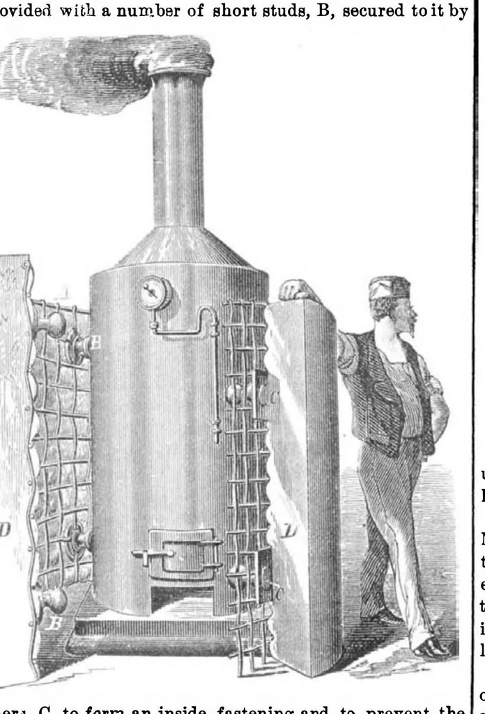 An illustration from Scientific American, Vol. 31, No. 17 (1874), 1874, leaf 7