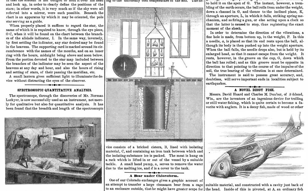 An illustration from Scientific American, Vol. 32, No. 15 (1875), 1875, leaf 3