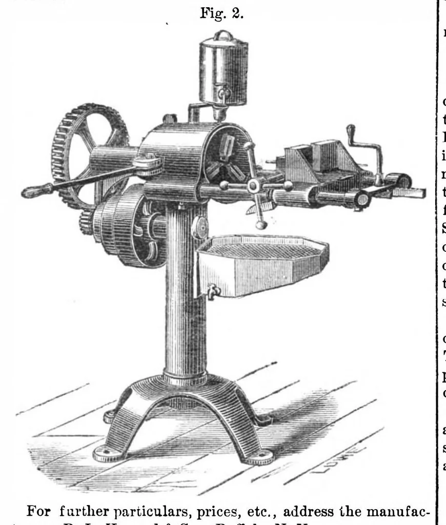 An illustration from Scientific American, Vol. 32, No. 16 (1875), 1875, leaf 7
