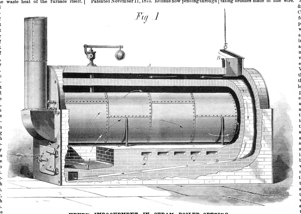 An illustration from Scientific American, Vol. 33, No. 1 (1875), 1875, leaf 1