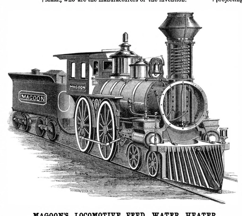 An illustration from Scientific American, Vol. 33, No. 12 (1875), 1875, leaf 7
