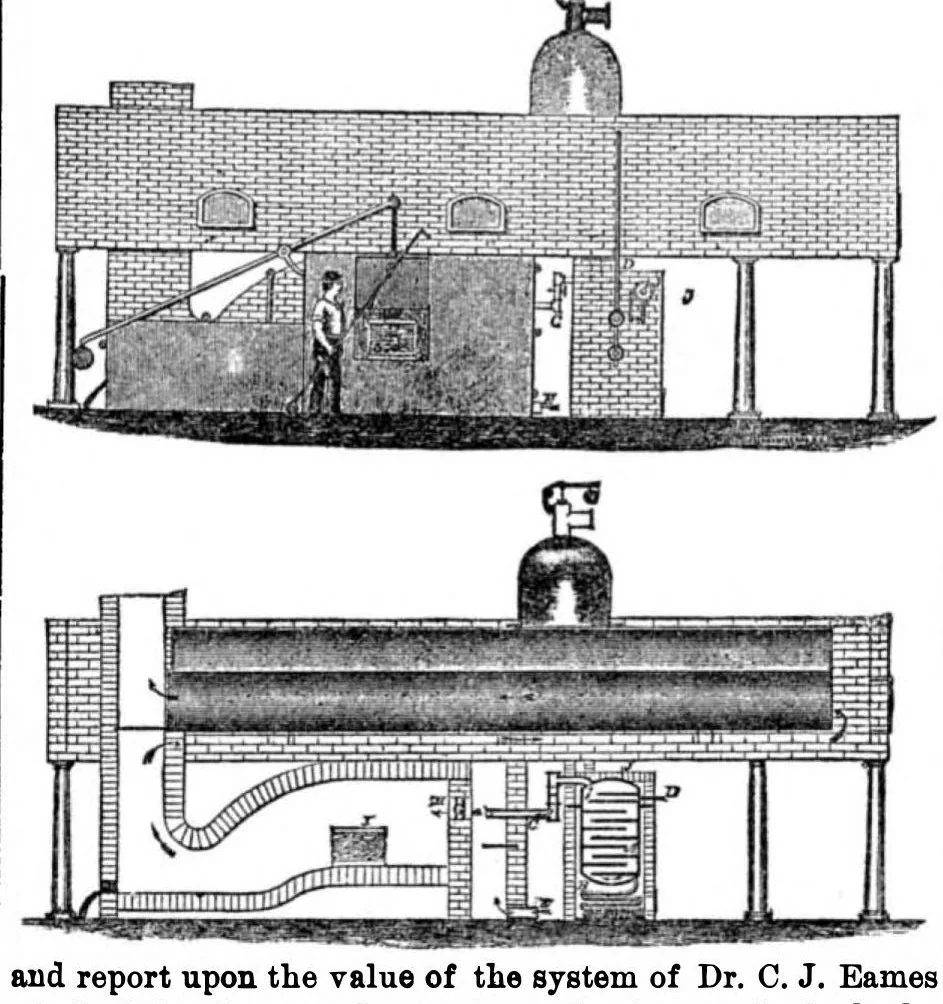An illustration from Scientific American, Vol. 33, No. 12 (1875), 1875, leaf 7