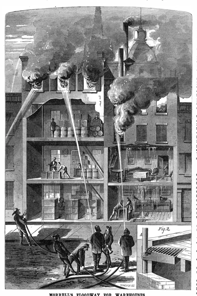 An illustration from Scientific American, Vol. 33, No. 13 (1875), 1875, leaf 0