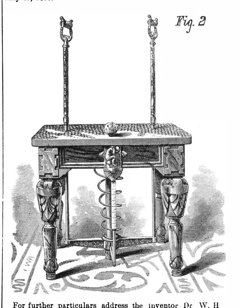 An illustration from Scientific American, Vol. 33, No. 14 (1875), 1875, leaf 8