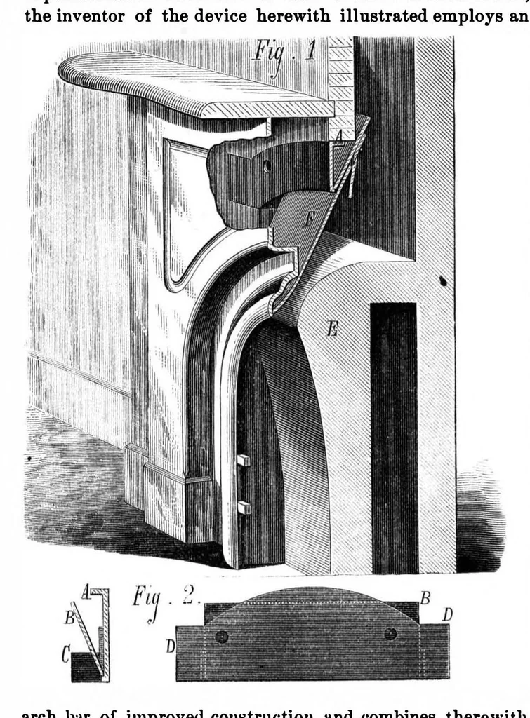 An illustration from Scientific American, Vol. 35, No. 2 (1876), 1876, leaf 7