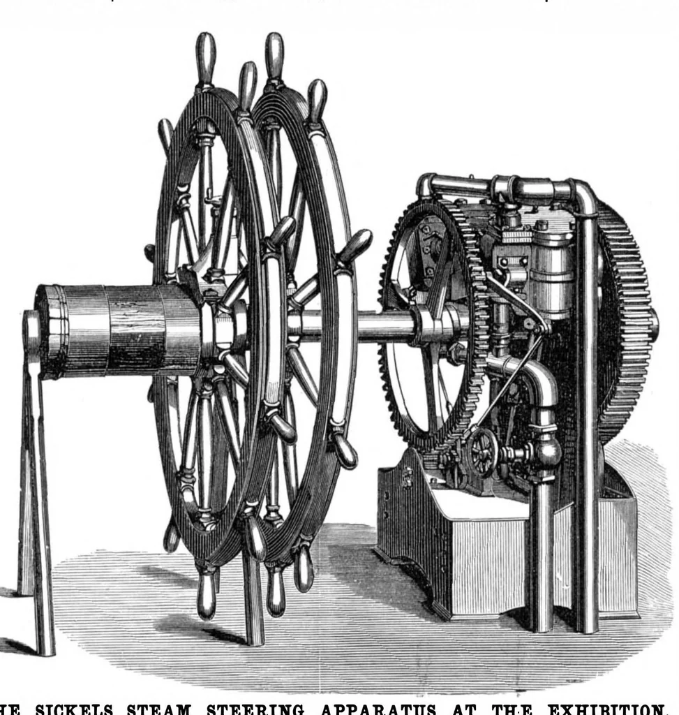 An illustration from Scientific American, Vol. 35, No. 13 (1876), 1876, leaf 7