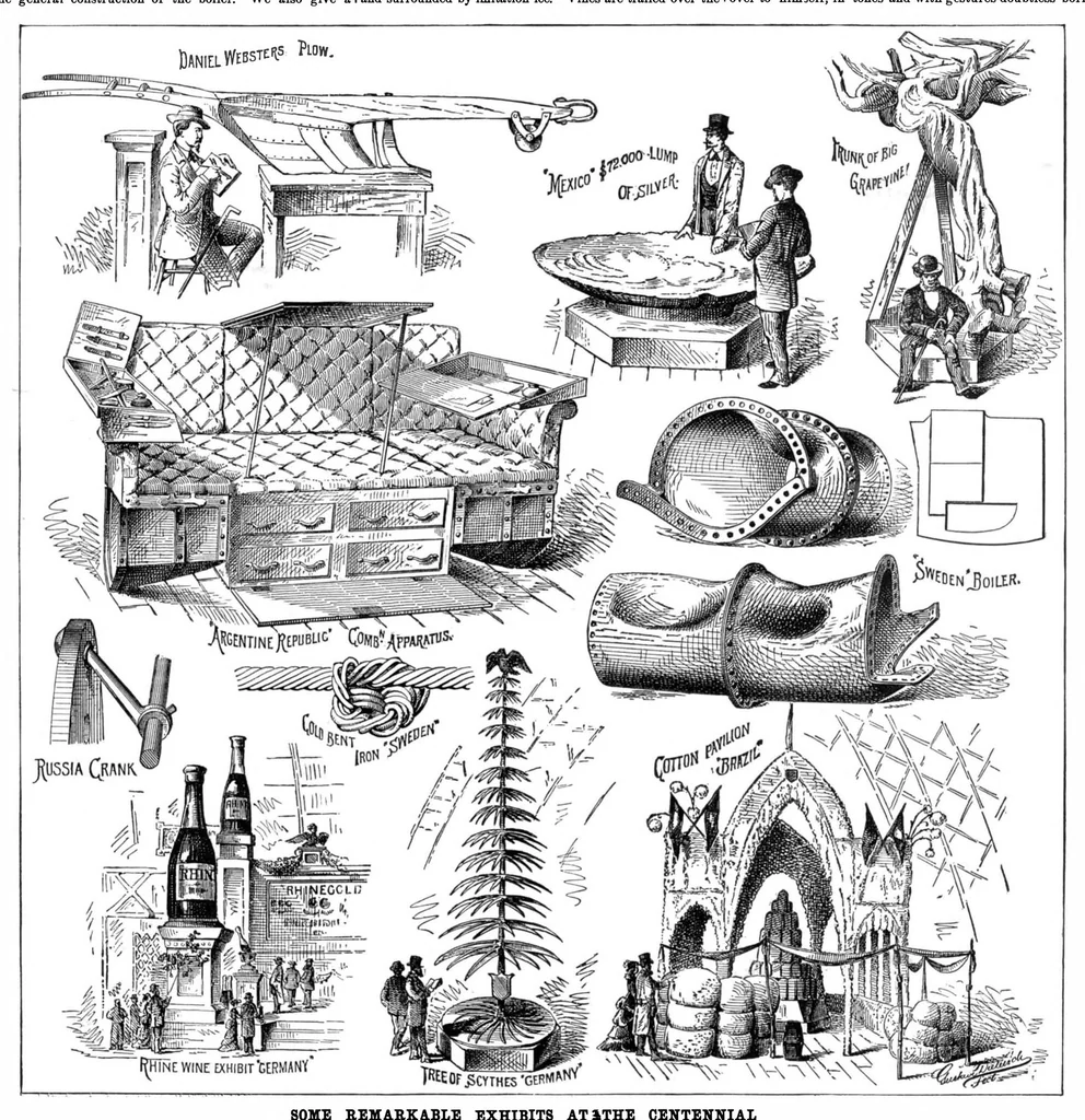 An illustration from Scientific American, Vol. 35, No. 21 (1876), 1876, leaf 4