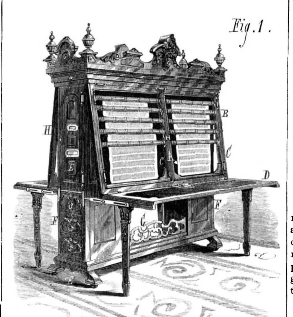 An illustration from Scientific American, Vol. 35, No. 21 (1876), 1876, leaf 7
