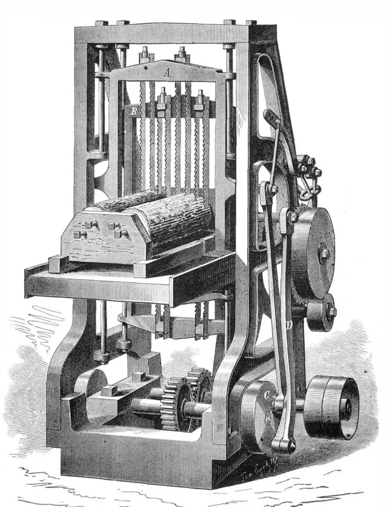An illustration from Scientific American, Vol. 36, No. 1 (1877), 1877, leaf 6