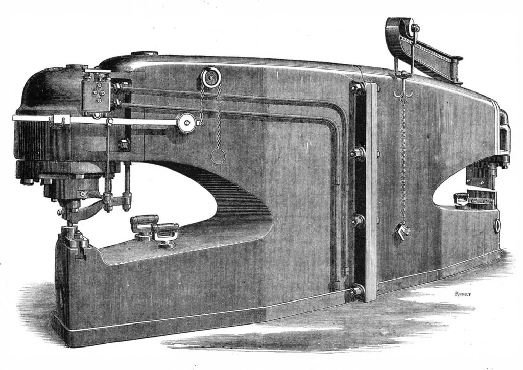 An illustration from Scientific American, Vol. 36, No. 7 (1877), 1877, leaf 7
